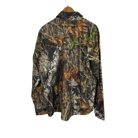 Under Armour Mens Long Sleeve Camo Button-Up Shirt Hunting Outdoor Size L - Picture 6 of 11